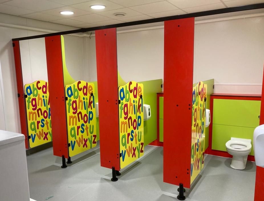 toilet cubicles education